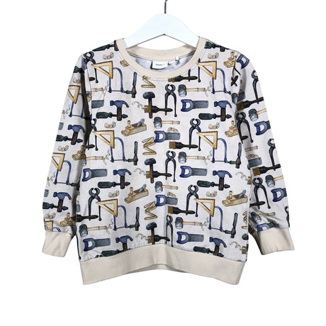 Unisex Name It - Trikoopaita, koko 98 - 104 - Beige ()