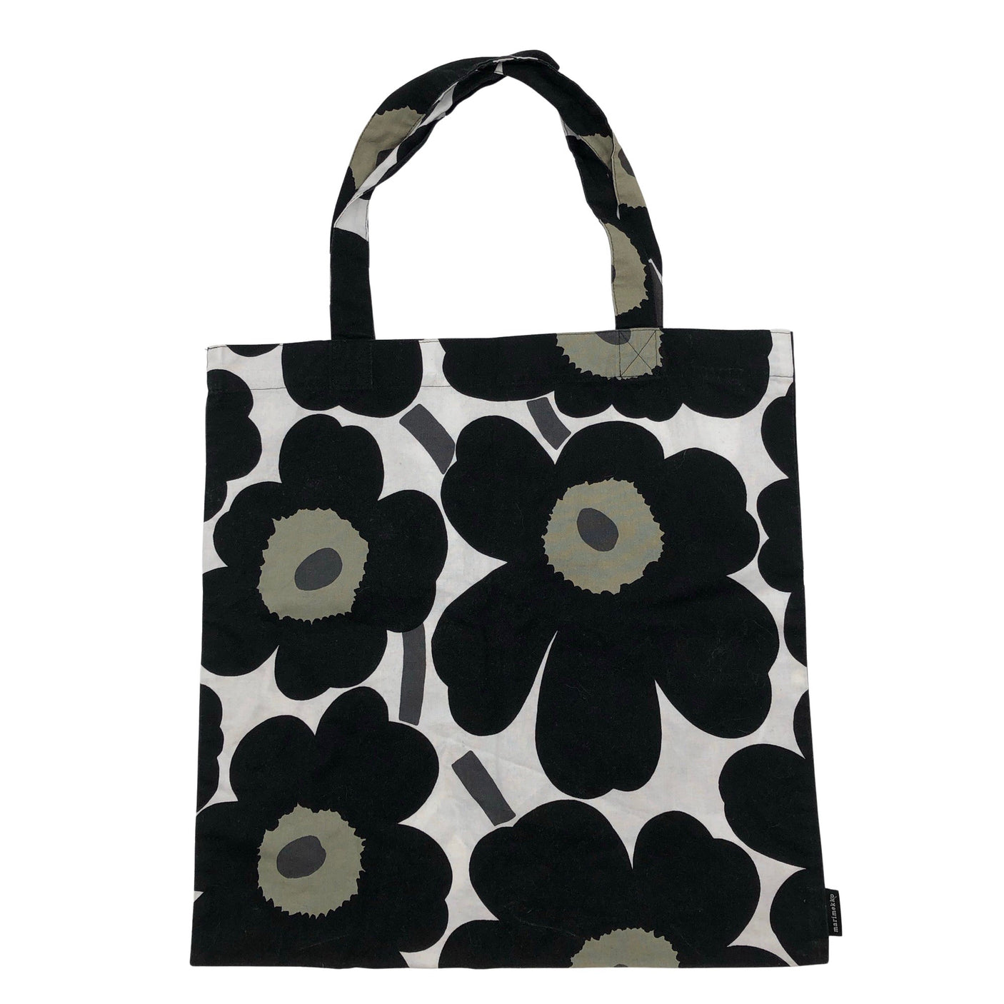 Naisten Marimekko - Ostoskassi, koko Maxi - Musta (1)