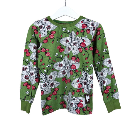 Unisex Maitotyttö - Trikoopaita, koko 104 - 110 - Vihreä ()