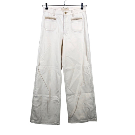 Naisten Mos Mosh - Farkut, koko W27 - Beige ()