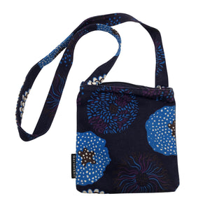 Naisten Marimekko - Olkalaukku, koko Mini - Sininen (1)