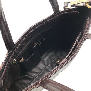 Naisten Adax - Käsilaukku, koko Midi - Ruskea (2)