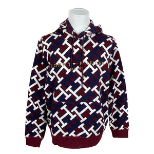 Miesten Tommy Hilfiger - Huppari, koko XXL - Viininpunainen (1)