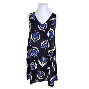 Naisten Gudrun Sjöden - Sifonkimekko, koko 42 - Sininen (1)
