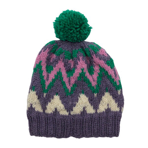 Unisex Handmade - Talvipipo, koko 50 - 52 cm - Violetti (1)