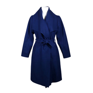 Naisten Mia & Leela - Villakangastakki, koko 38 - Sininen (1)