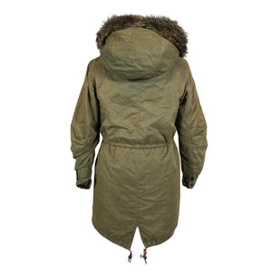 Naisten Benetton - Toppatakki, koko 32 - Vihreä (2)