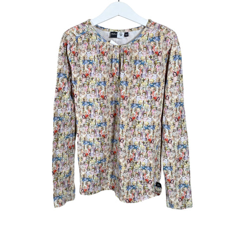Tyttöjen Molo Kids - Trikoopaita, koko 146 - 152 - Beige ()