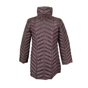 Naisten Joutsen - Untuvatakki, koko 42 - Ruskea (2)