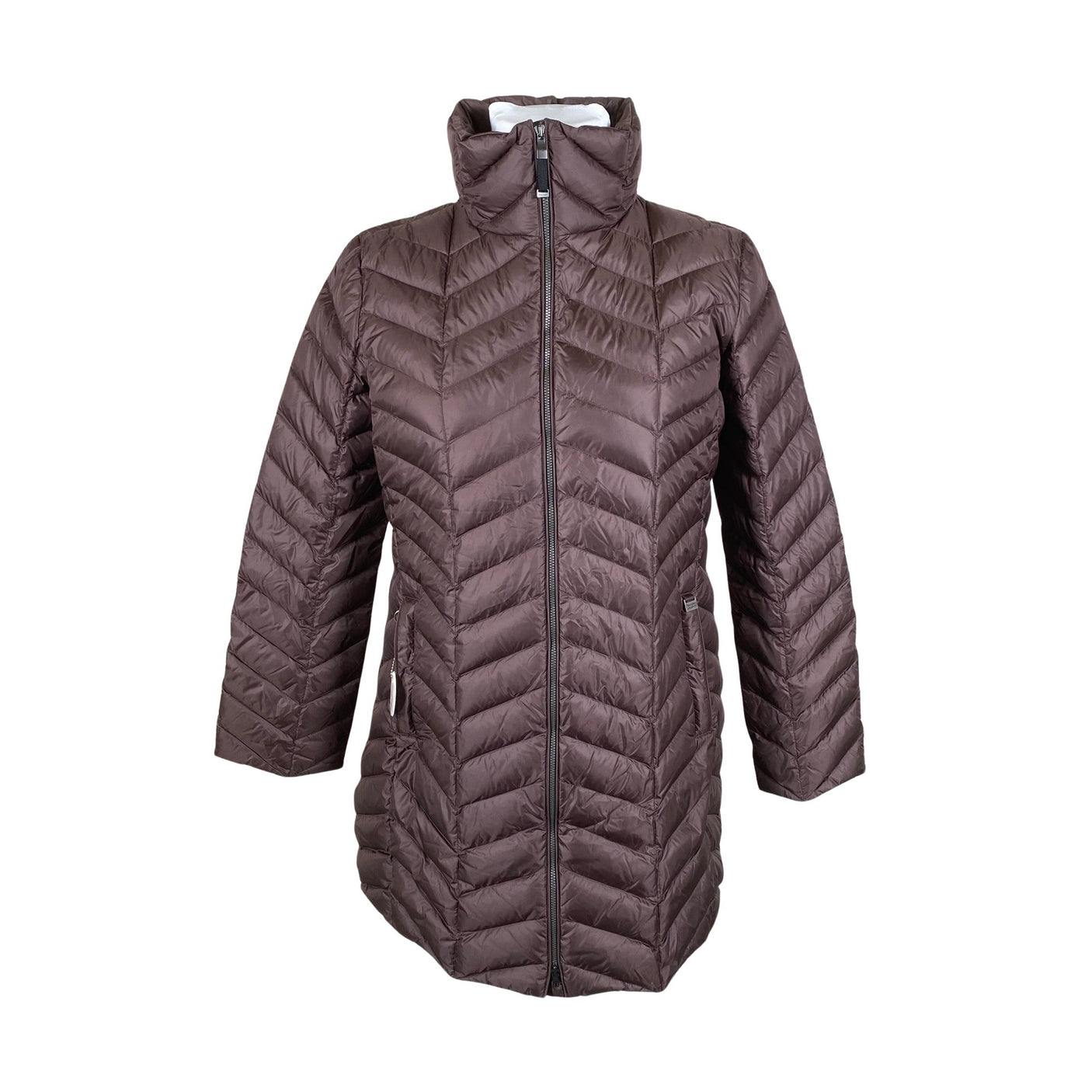 Naisten Joutsen - Untuvatakki, koko 42 - Ruskea (1)