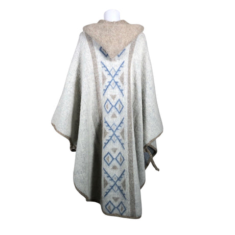 Naisten Álafoss - Poncho, koko 40 - Beige (2)