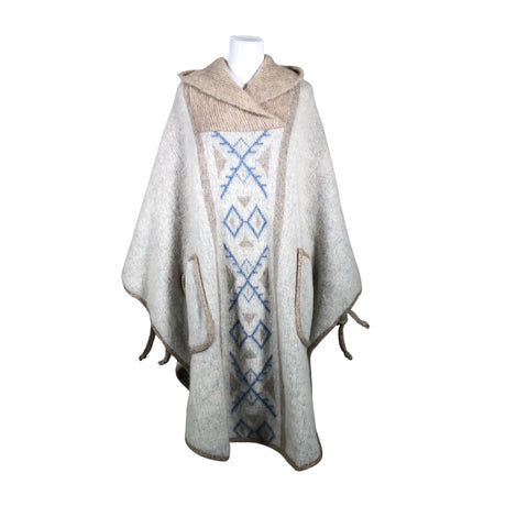 Naisten Álafoss - Poncho, koko 40 - Beige ()