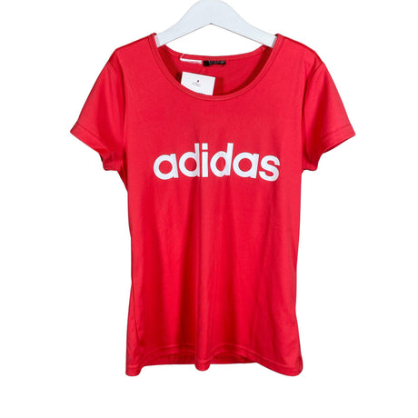 Tyttöjen Adidas - Urheilupaita, lyhyet hihat, koko 146 - 152 - Punainen ()