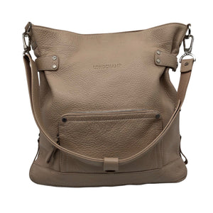 Naisten Longchamp - Olkalaukku, koko Maxi - Beige (1)