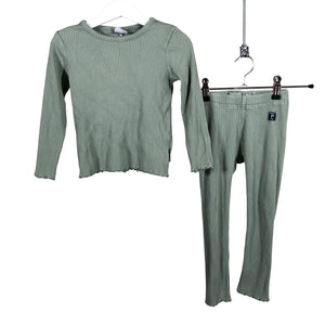 Tyttöjen Polarn O. Pyret - Leggingsit, koko 98 - 104 - Vihreä (1)