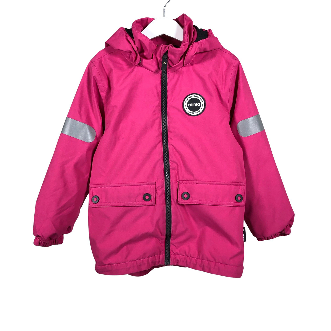 Tyttöjen Reima - Kevyttoppatakki, koko 110 - 116 - Pinkki (1)