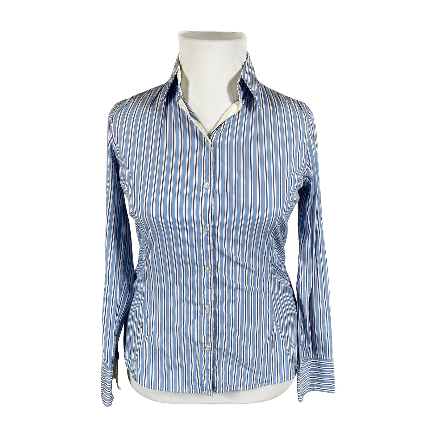 Naisten Massimo Dutti - Kauluspaita, koko 42 - Vaaleansininen (1)