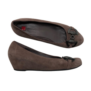 Naisten Högl - Kiilakorkokengät, koko 38 - Harmaa (1)