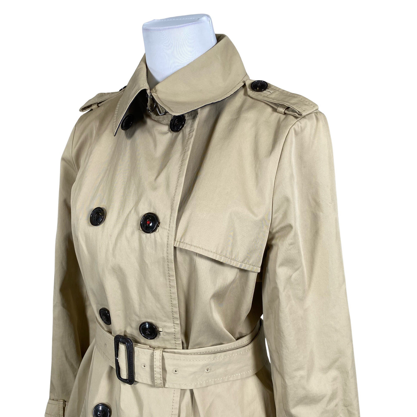 Naisten Tommy Hilfiger - Trenssitakki, koko 38 - Beige (2)