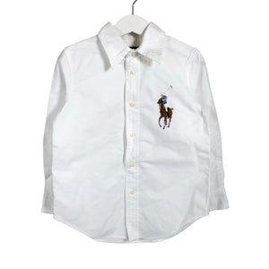 Poikien Polo Ralph Lauren - Kauluspaita, koko 98 - 104 - Valkoinen (1)