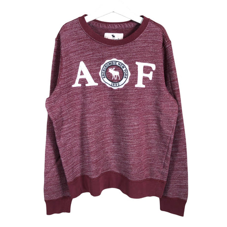 Unisex Abercrombie&Fitch - Collegepaita, koko 146 - 152 - Viininpunainen ()