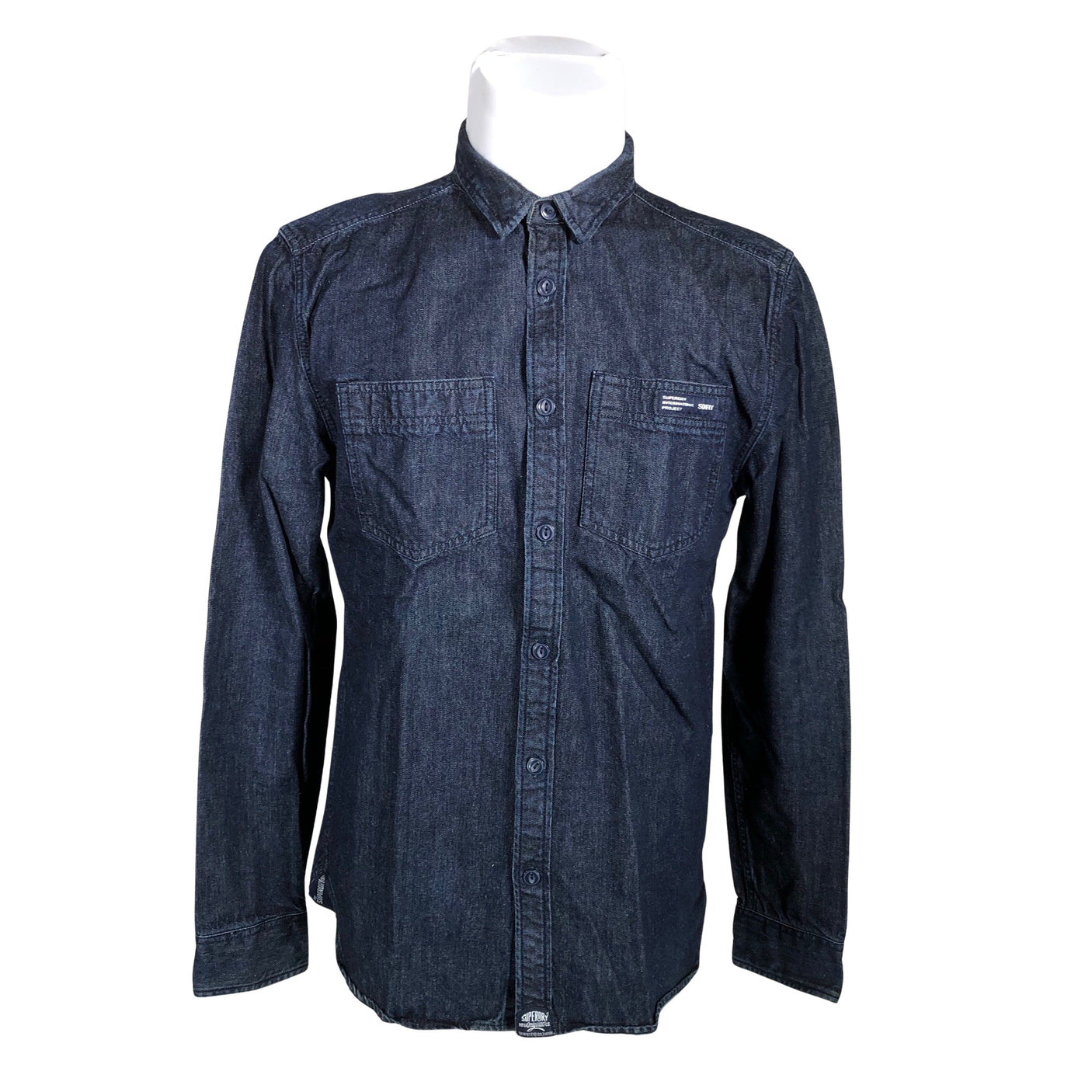 Miesten Superdry - Flanellipaita, koko XL - Sininen (1)