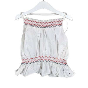 Tyttöjen Tommy Hilfiger - Toppi, koko 122 - 128 - Valkoinen (1)