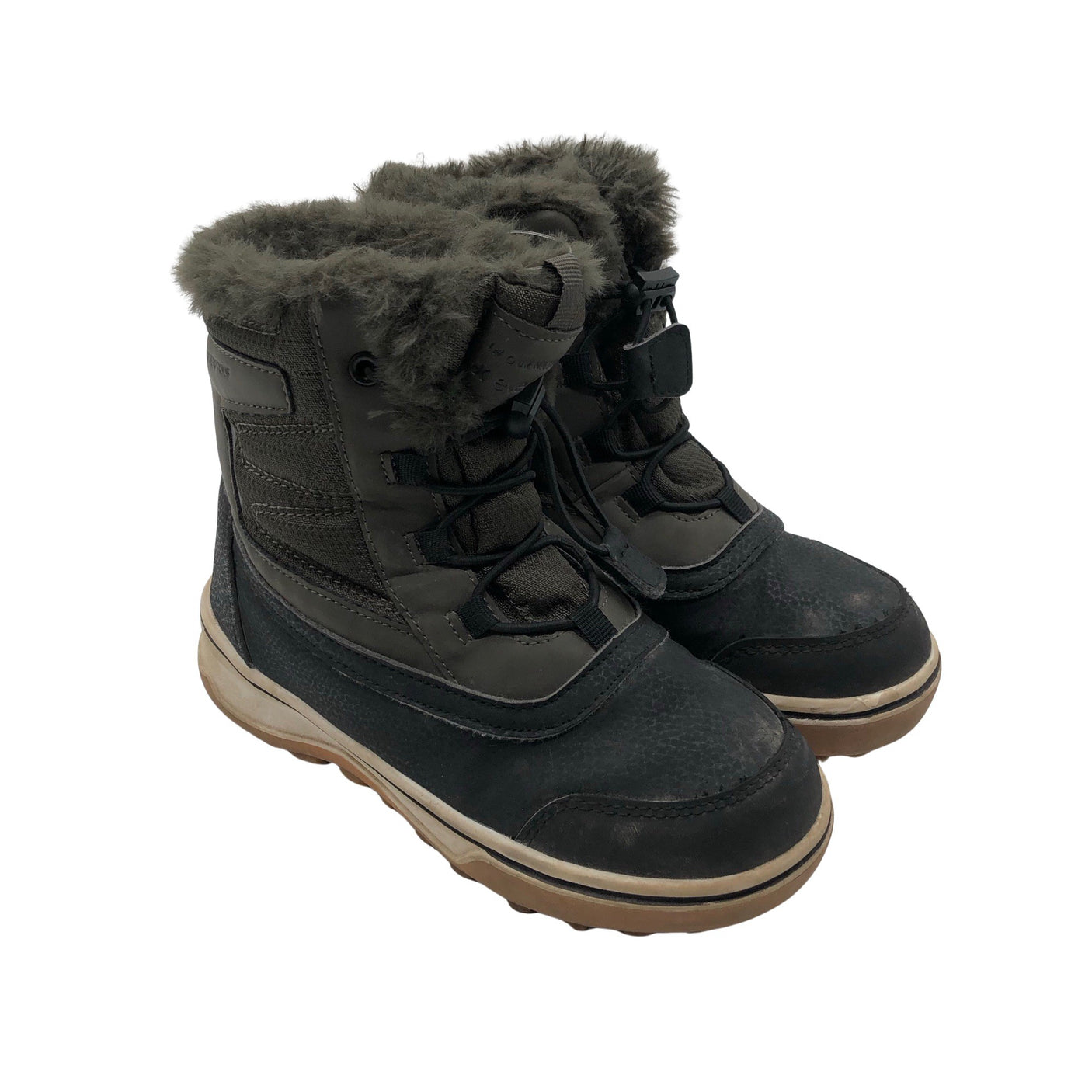 Unisex Everest - Talvikengät, koko 32 - Vihreä (2)