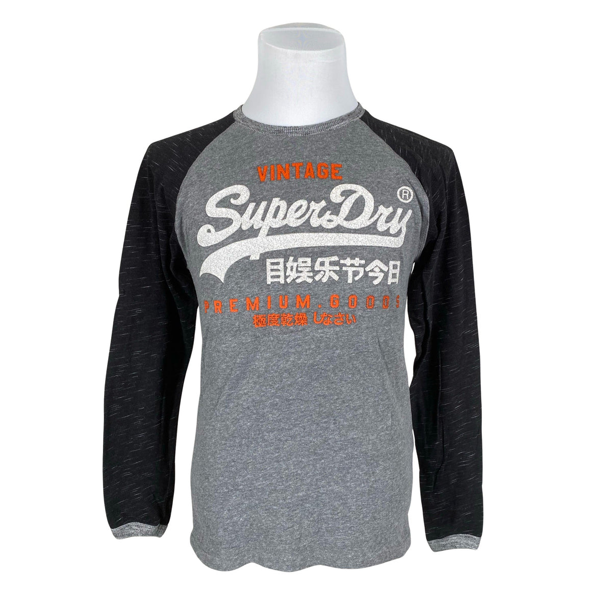Miesten Superdry - Trikoopaita, koko M - Harmaa (1)