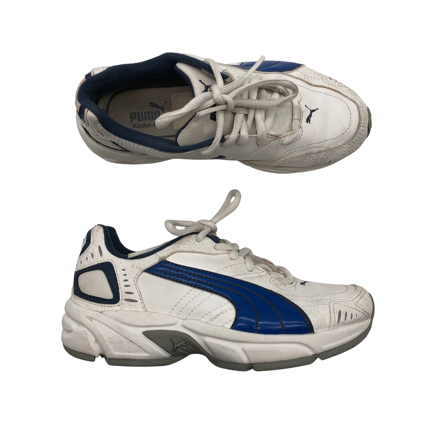 Unisex Puma - Sisäliikuntakengät, koko 33 - Valkoinen (1)