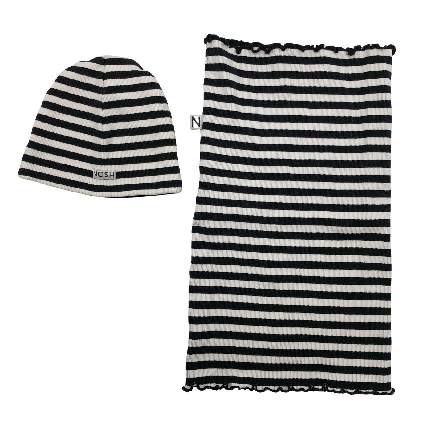 Unisex NOSH - Ohut pipo, koko 50 - 52 cm - Musta (1)