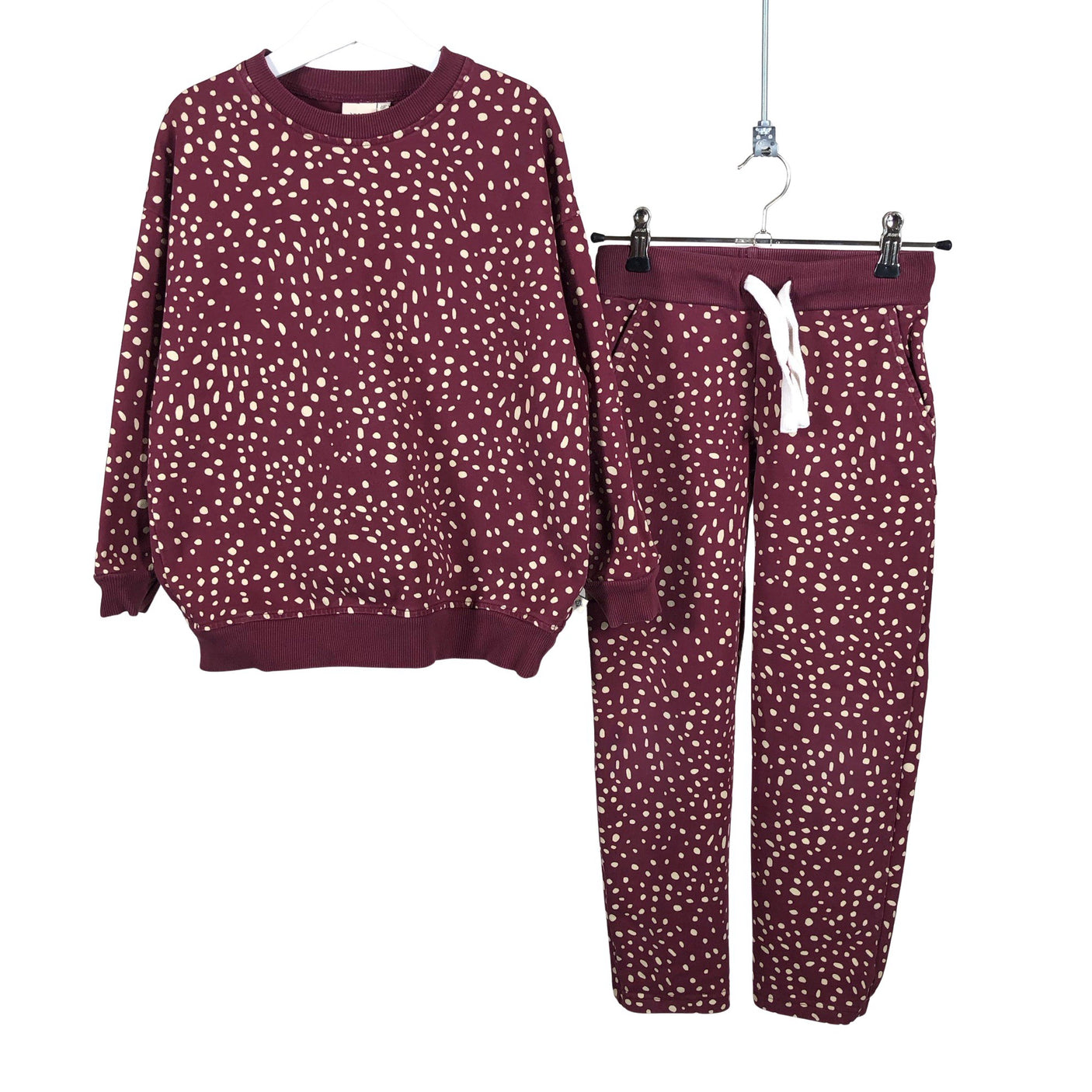 Unisex Kaiko - Collegeasu, koko 122 - 128 - Viininpunainen (1)