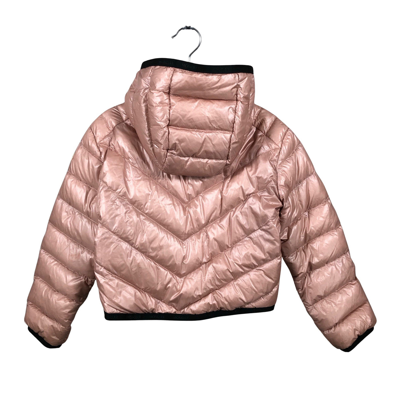 Tyttöjen Moncler - Kevytuntuvatakki, koko 116 - 122 - Vaaleanpunainen (2)