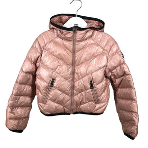 Tyttöjen Moncler - Kevytuntuvatakki, koko 116 - 122 - Vaaleanpunainen (1)