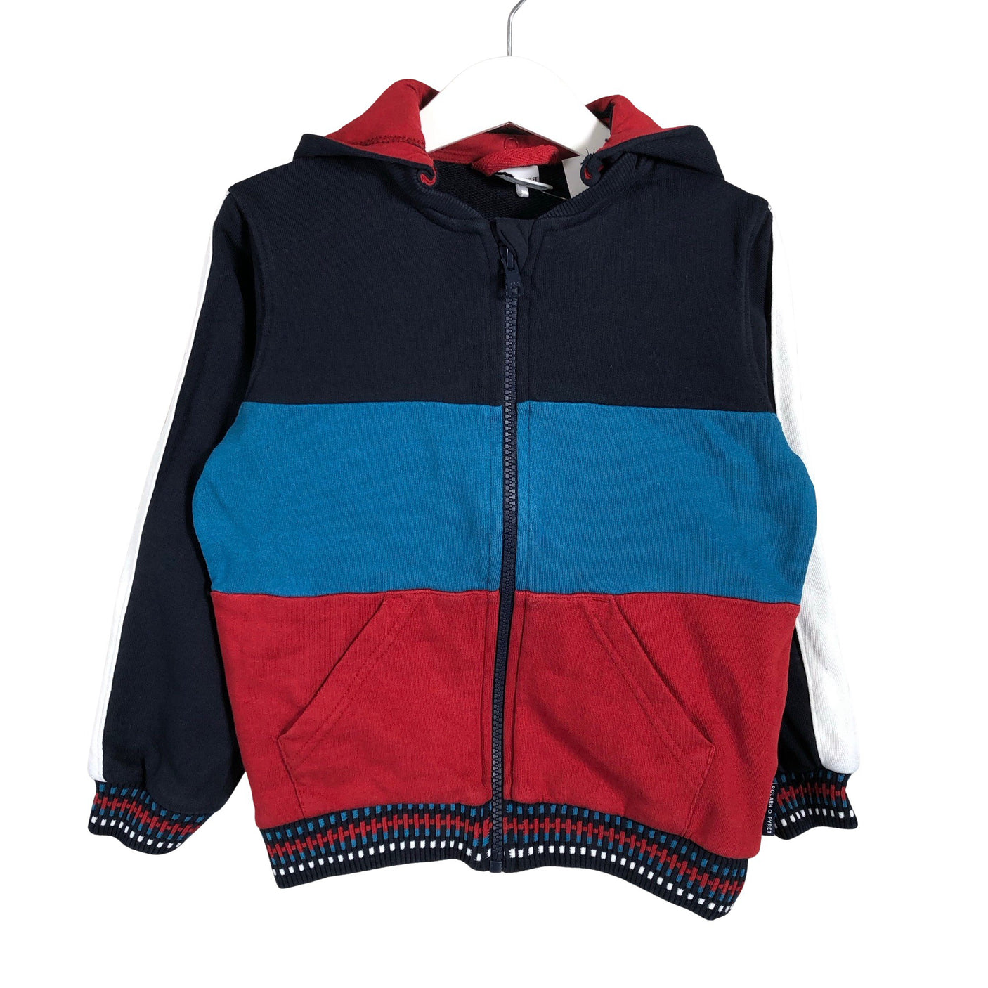 Unisex Polarn O. Pyret - Huppari, koko 110 - 116 - Sininen (1)
