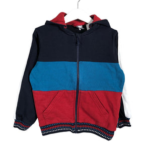 Unisex Polarn O. Pyret - Huppari, koko 110 - 116 - Sininen (1)