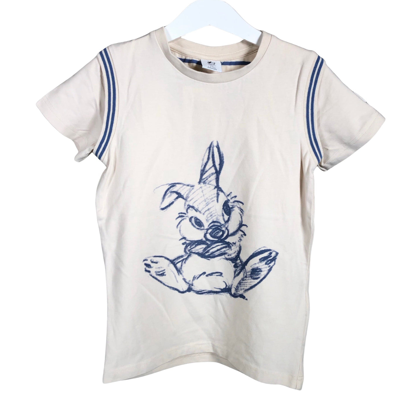 Unisex Polarn O. Pyret - T-paita, koko 110 - 116 - Beige (1)