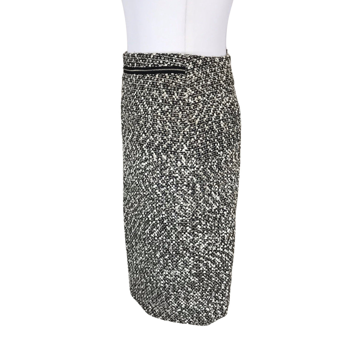 Naisten Andiata - Suora hame, koko 36 - Luonnonvalkoinen (3)