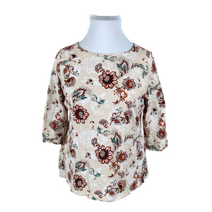 Naisten Per Una by Marks & Spencer - Trikoopaita, koko 44 - Beige (1)