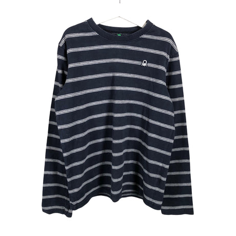 Poikien Benetton - Trikoopaita, koko 140 - 146 - Sininen ()