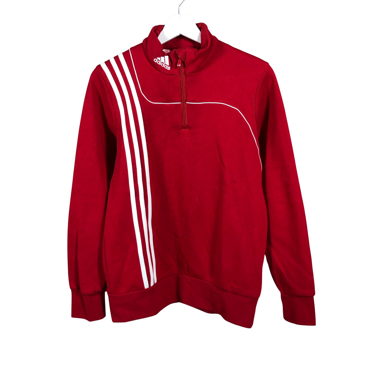 Unisex Adidas - Collegepaita, koko 158 - 164 - Punainen (1)