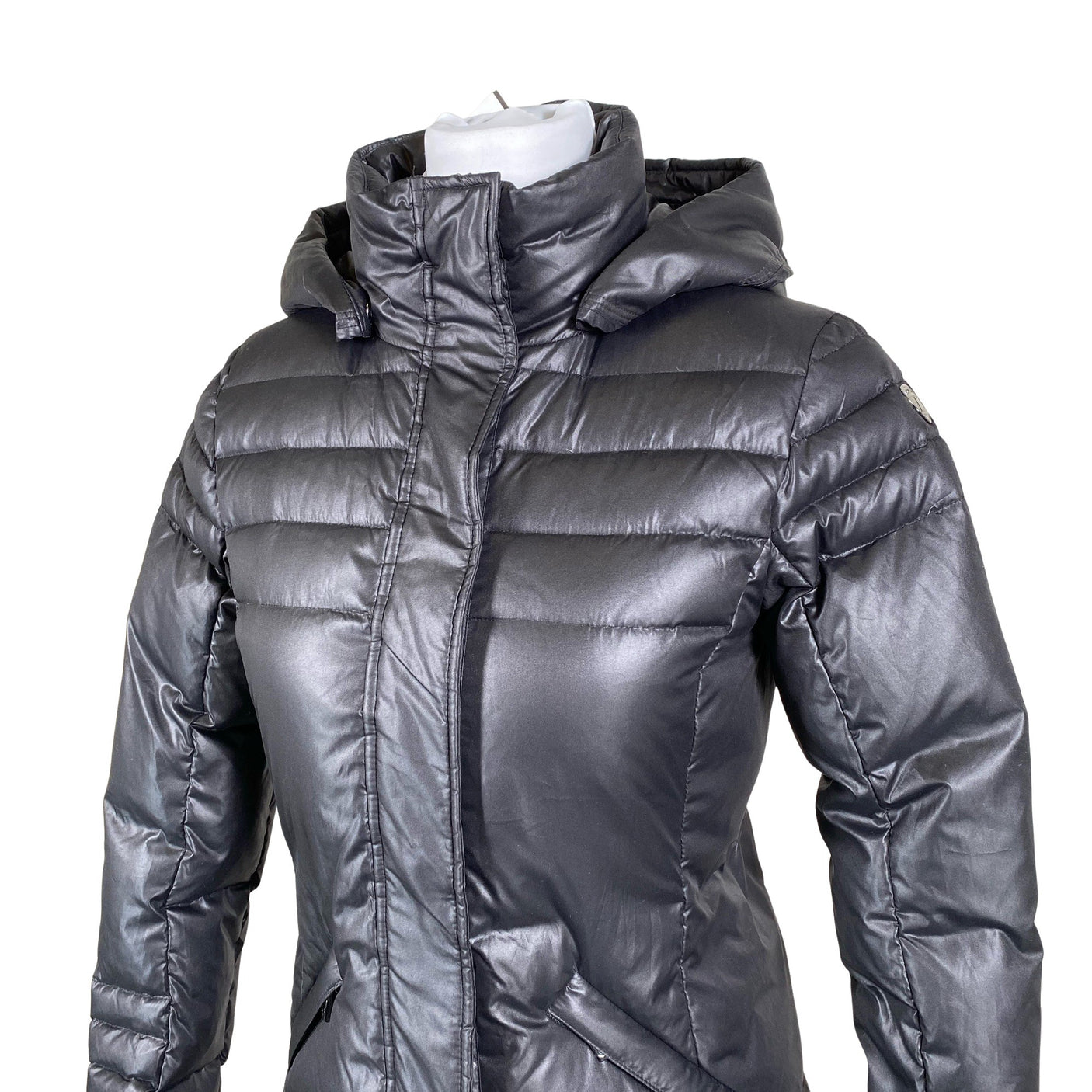 Naisten Luhta - Untuvatakki, koko 32 - Musta (3)