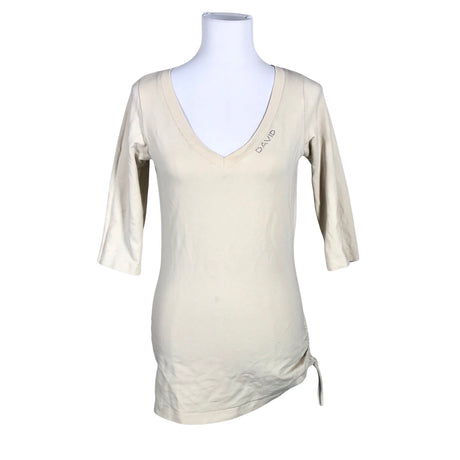 Naisten David - Collegepaita, koko 36 - Beige ()