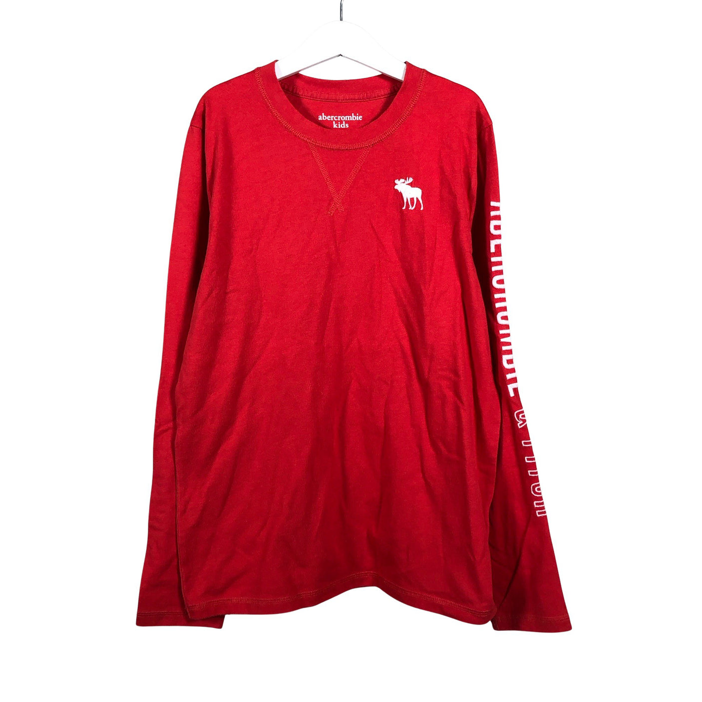 Unisex Abercrombie&Fitch - Trikoopaita, koko 146 - 152 - Punainen (1)