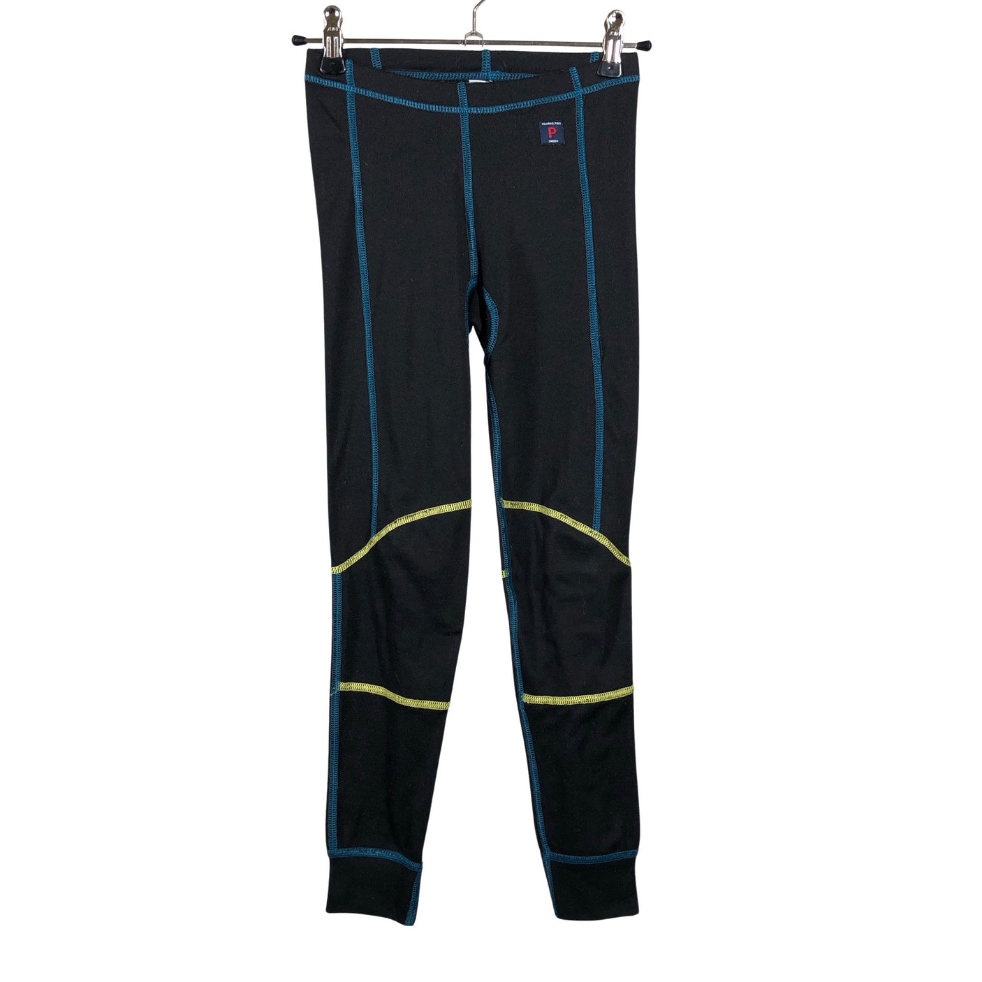Unisex Polarn O. Pyret - Kerrastohousut, koko 122 - 128 - Musta (1)
