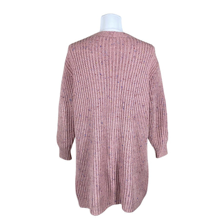 Naisten Handmade - Neuletakki, koko 40 - Vaaleanpunainen (2)