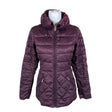 Naisten Global - Kevytuntuvatakki, koko 34 - Violetti ()