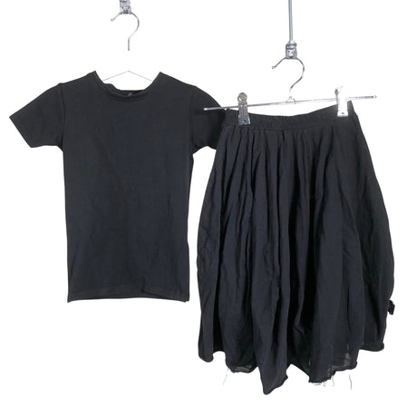 Tyttöjen Nununu - Kangashame, koko 92 - 98 - Musta ()