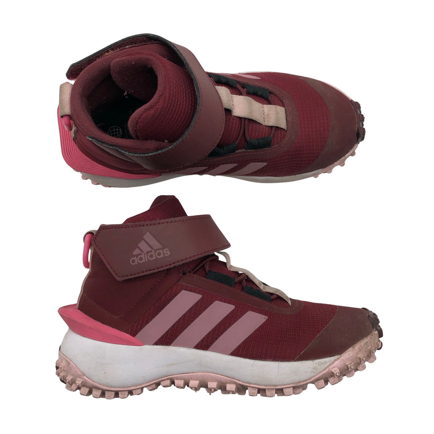 Unisex Adidas - Välikausikengät, koko 32 - Viininpunainen (1)