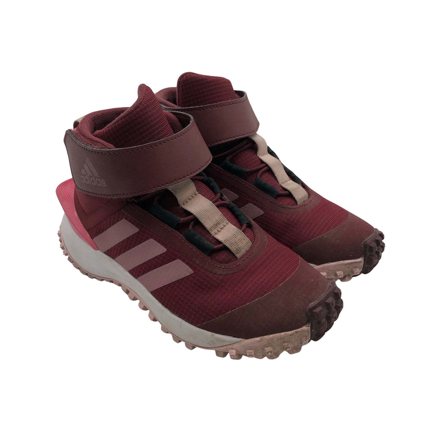 Unisex Adidas - Välikausikengät, koko 32 - Viininpunainen (2)